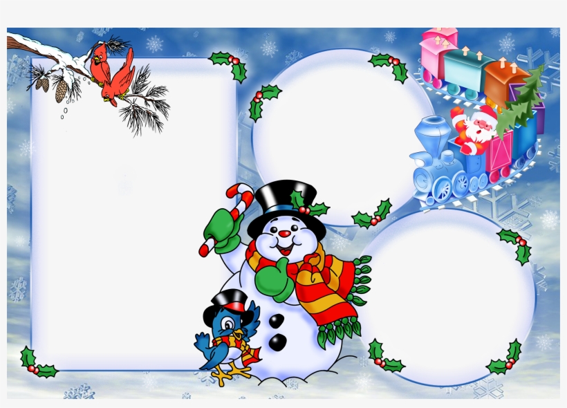 Moldura De Natal Com Fundo Transparente - Winter Snowman Necklace - Christmas Jewelry - Snow, transparent png #2385293