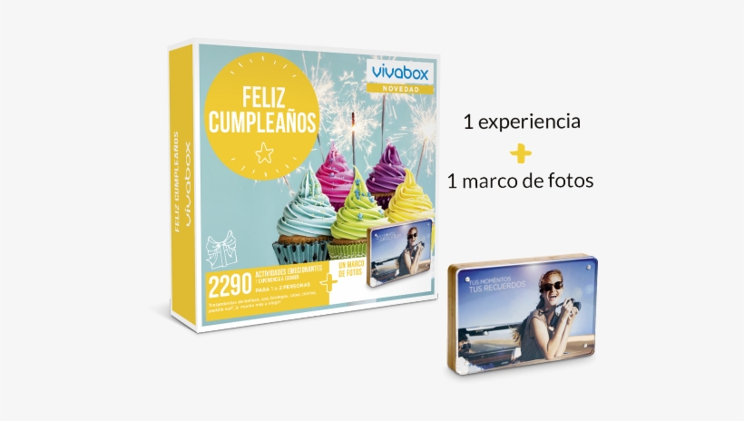 Zoom Feliz Cumpleaños - 3 Jours En Europe - Coffret Cadeau Vivabox - Idée Cadeau, transparent png #2385585