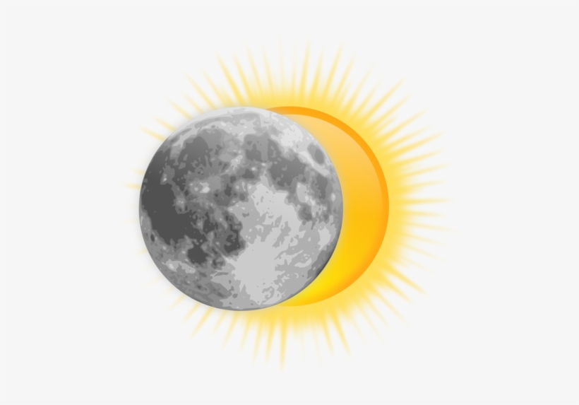 Solar Eclipse - Moon Png, transparent png #2385591