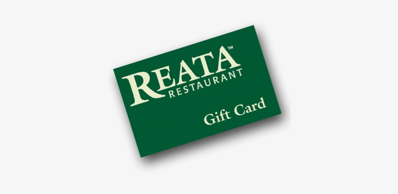 Reata Gift Cards - Reata Restaurant, transparent png #2385883
