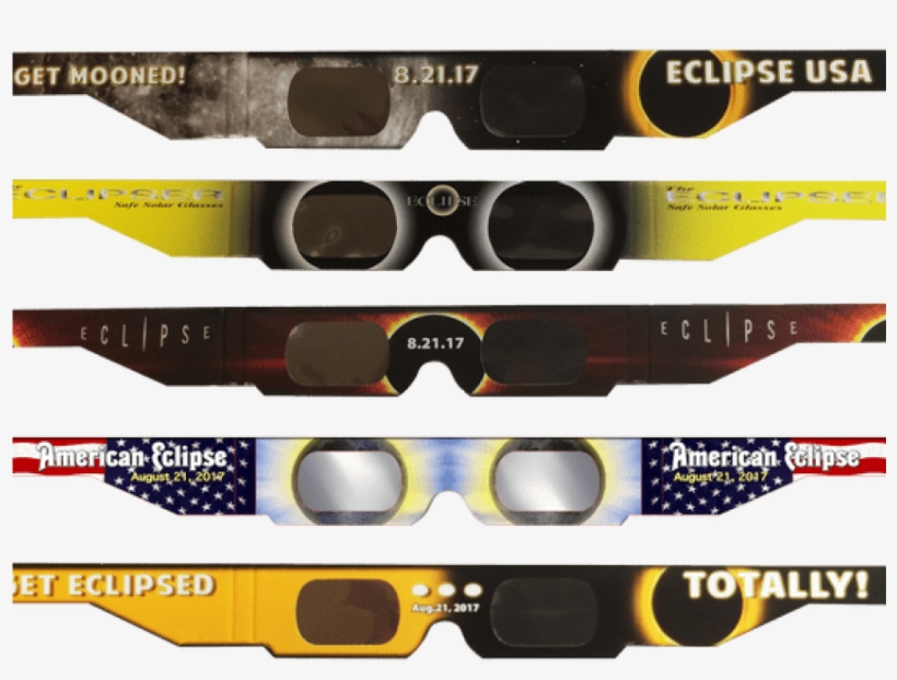 If You Are Planning To Watch The Solar Eclipse On August - Real Solar Eclipse Glasses, transparent png #2385946