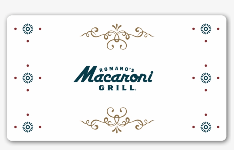 Ramano's Macaroni Grill - Romano's Macaroni Grill Value Gift Cards - 2 X, transparent png #2386207