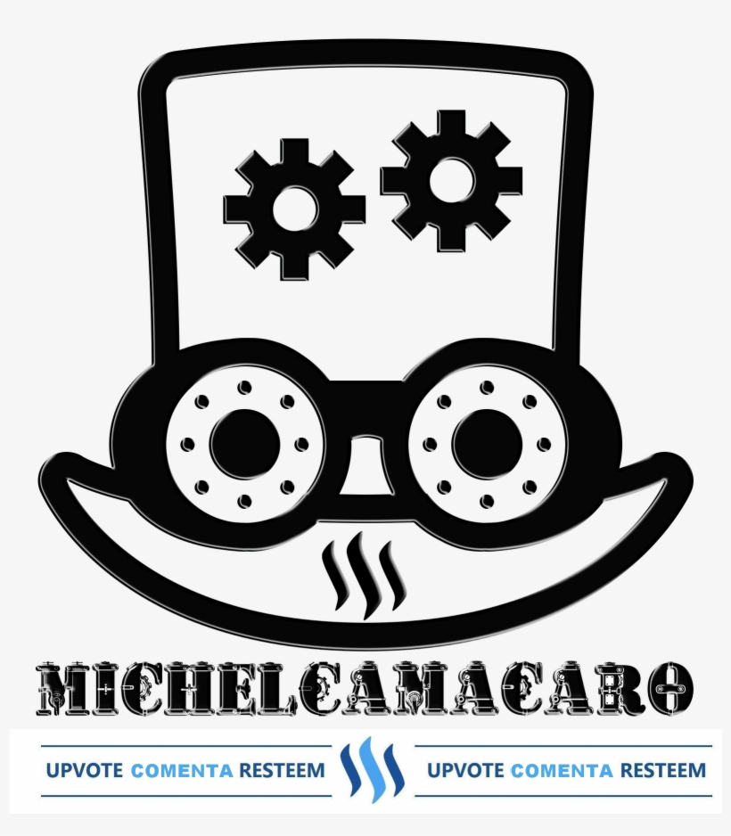 Logo Con Resplandor Michel Camacaro By Carlos Cabeza - Steampunk Icon, transparent png #2386983