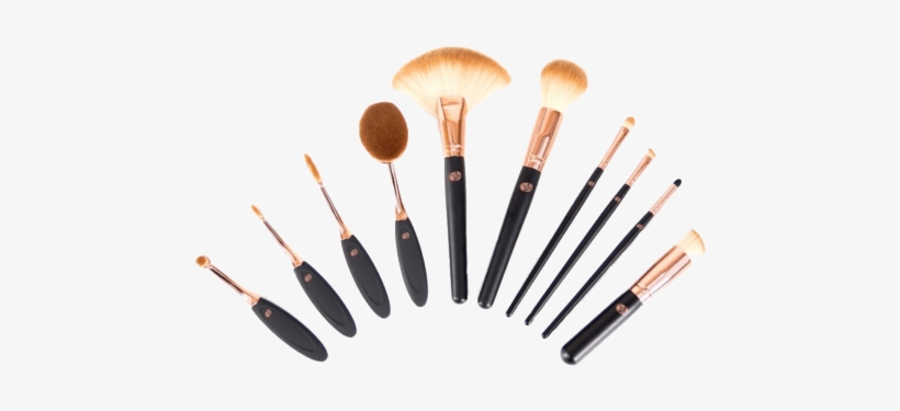 Brochas Maquillaje Png - Rio Makeup Artist's Professional Cosmetic Brush Set, transparent png #2387087