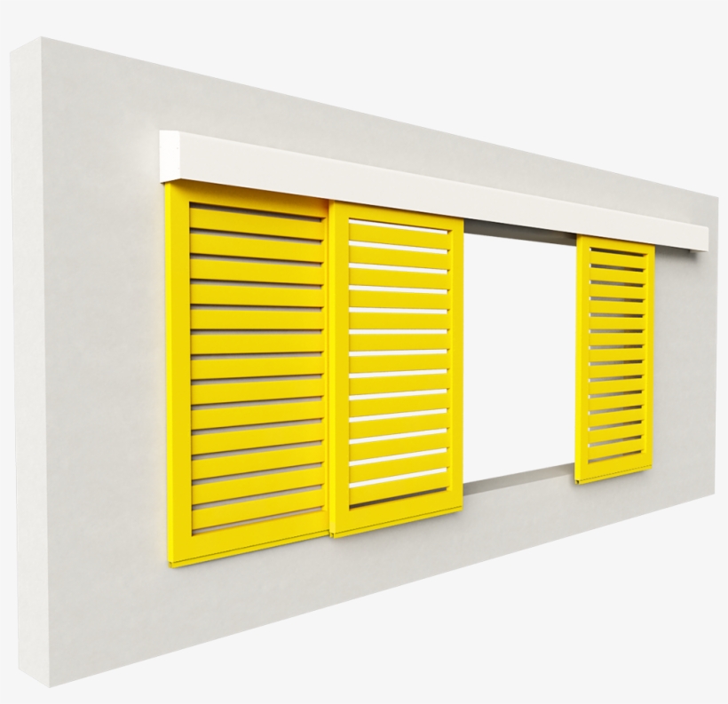 Girasol Alu Straight Blades 3 Leaves 3d View - Blade, transparent png #2387391