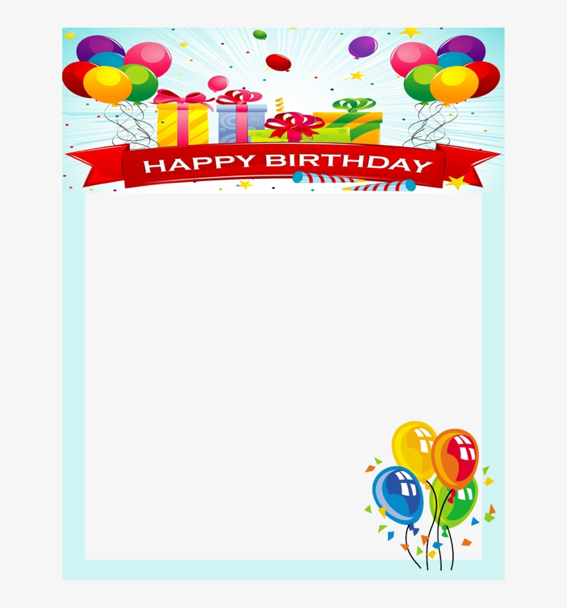 Free Happy Birthday Poto Frame - Birthday Party Package Pune, transparent png #2387755