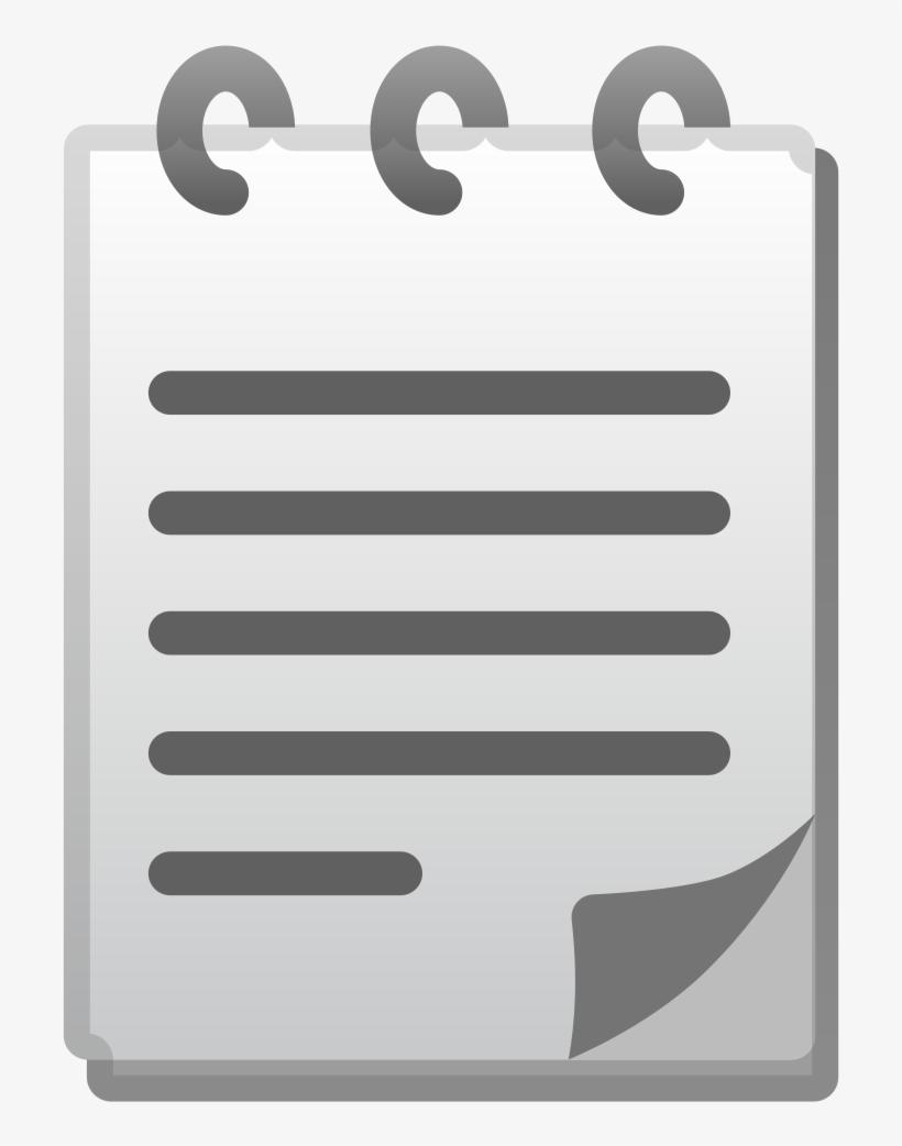Download Svg Download Png - Notizblock Emoji, transparent png #2387976