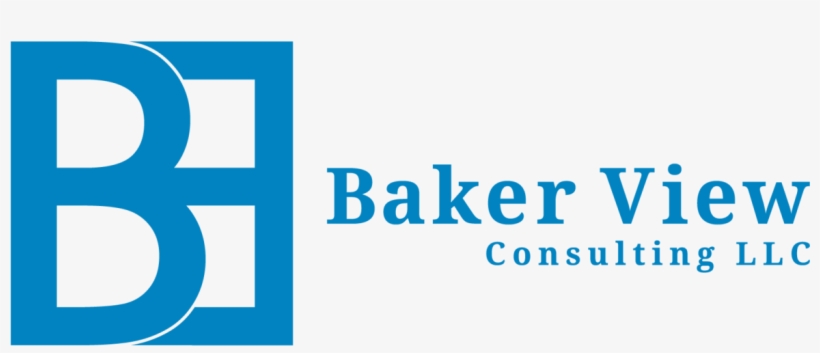 Cropped 01 Baker View Logo Blue On Tran - Dynamic Management Company, Llc, transparent png #2388004