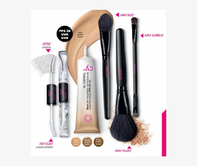 Fondo 4 Kit Maquillaje - Makeup Brushes, transparent png #2388331