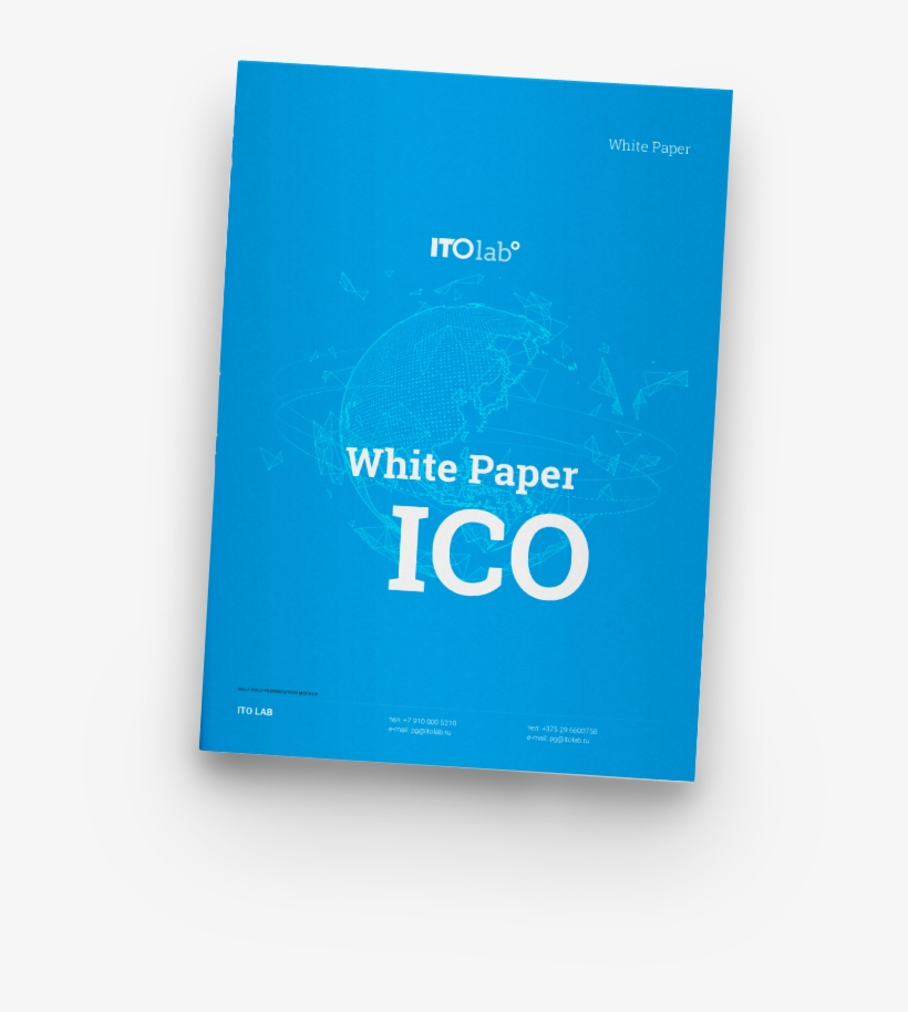 White Paper Belaya Kniga Ico Itolab Book Cover Free Transparent Png Download Pngkey