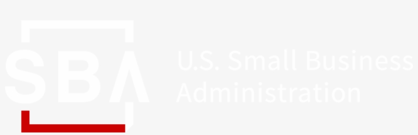 Sba Logo Horizontal Reverse - Small Business Administration, transparent png #2388487