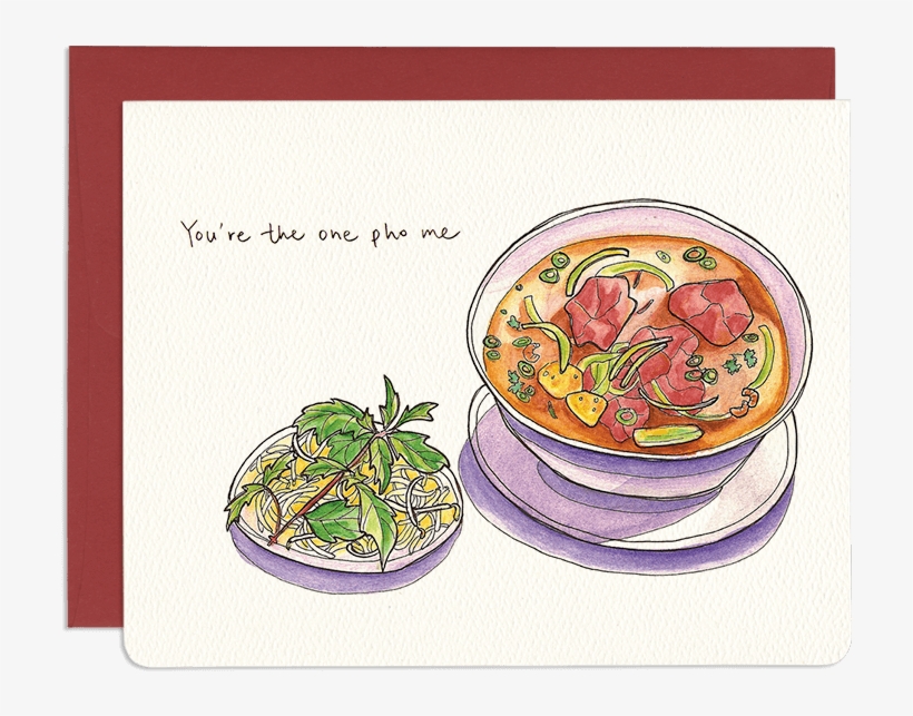 You're The One Pho Me Card - Pho Valentines Day, transparent png #2388712