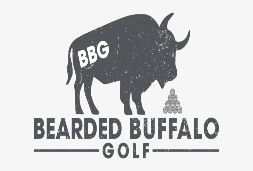 Bearded Buffalo Golf Logo - Bull, transparent png #2388921