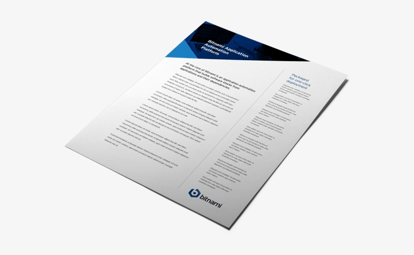 Bitnami Whitepaper - White Paper, transparent png #2389159