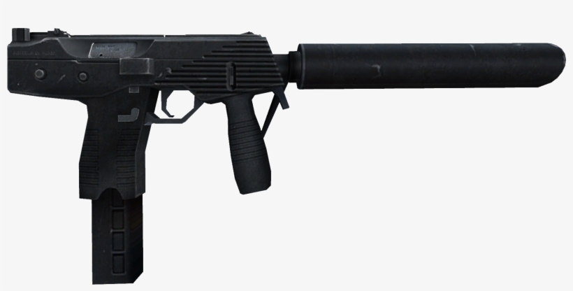 Vector Rifle Silencer - Cs 1.6 Submachine Guns, transparent png #2389312