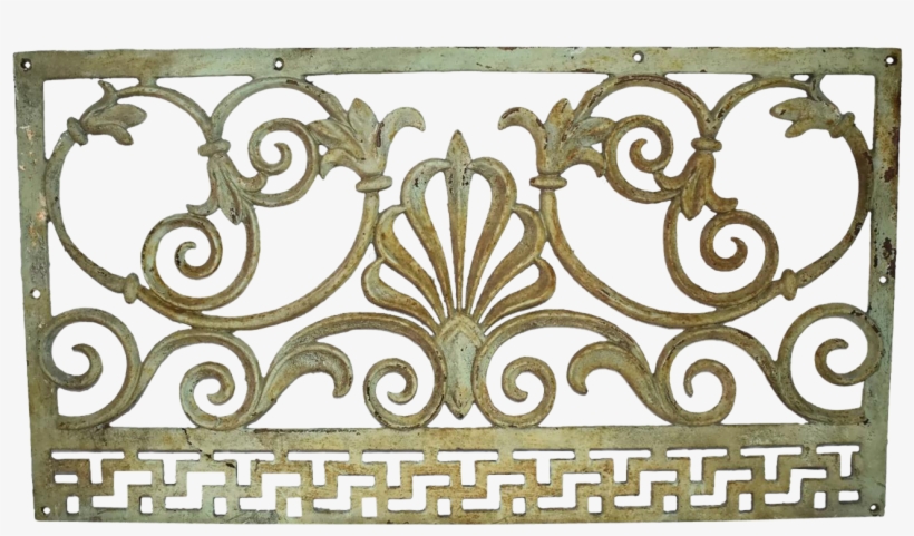 Ornate Large Antique Cast Iron Victorian Fireplace Fireplace