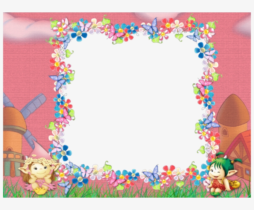 Moldura De Foto Criança - Moldura Infantil, transparent png #2389879