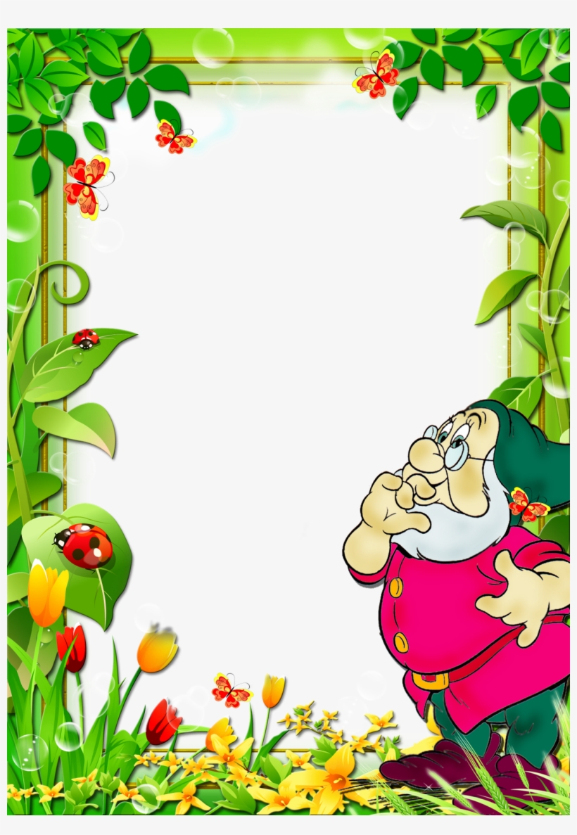 Alguns Frames Png Com Fundo Transparente Dos Anões - Bordas Da Branca De Neve, transparent png #2390433