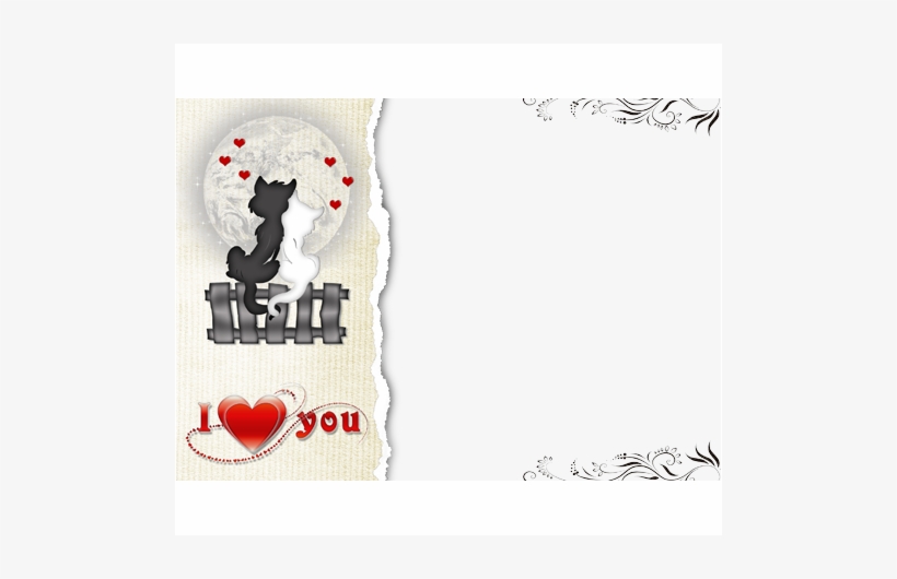 Super Molduras - Love You Photo Frames Png, transparent png #2390497