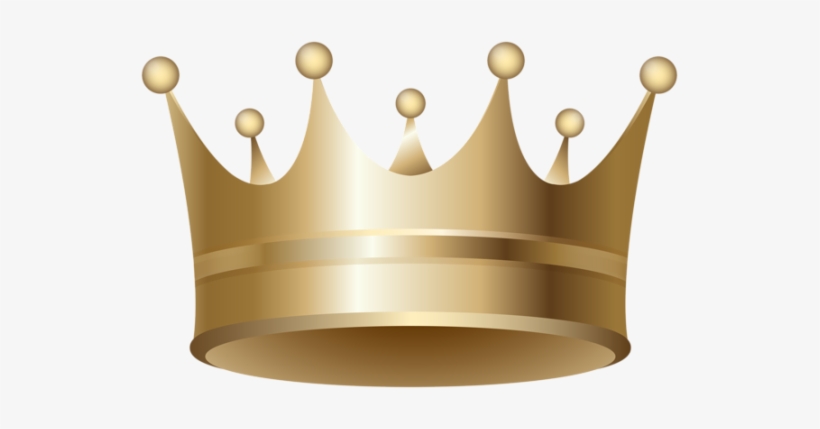 Coroa dourada para convite