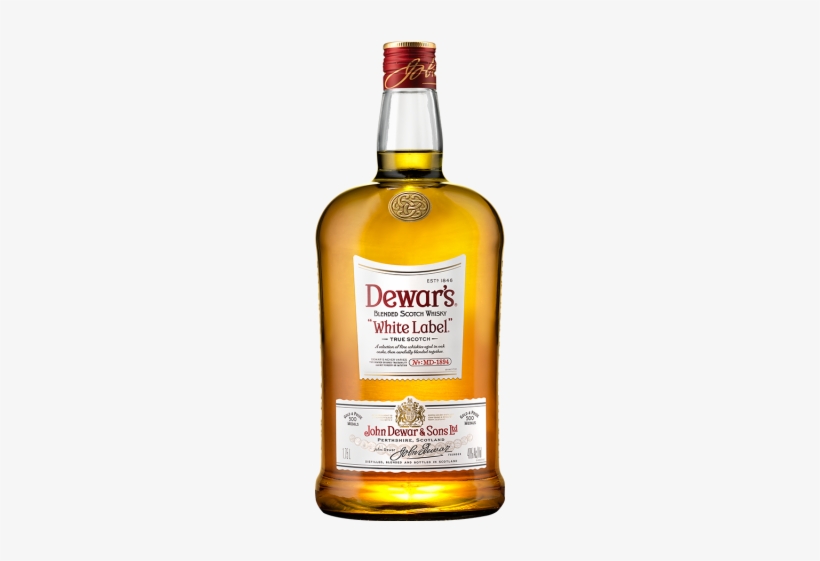Dewar's White Label Blended Scotch Whisky 1.75 L, transparent png #2390789