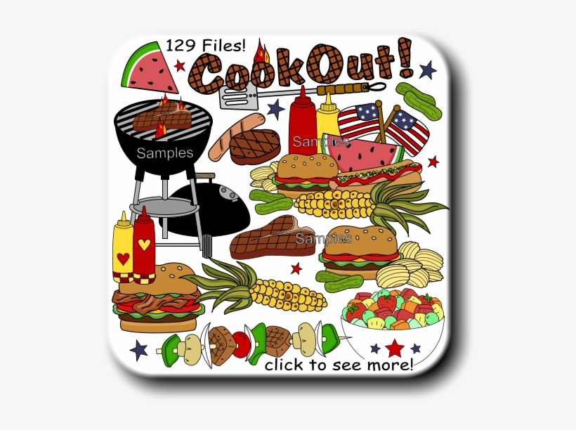 Picture Free Download Church Cookout Clipart - Bbq Clip Art, transparent png #2390867
