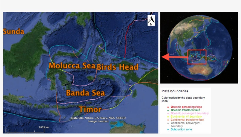 Banda Sea Earthquake Tectonic Plates, transparent png #2391717
