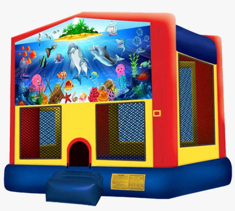 Under The Sea Bounce House Rentals In Austin Texas - Pj Mask Bounce House, transparent png #2392425