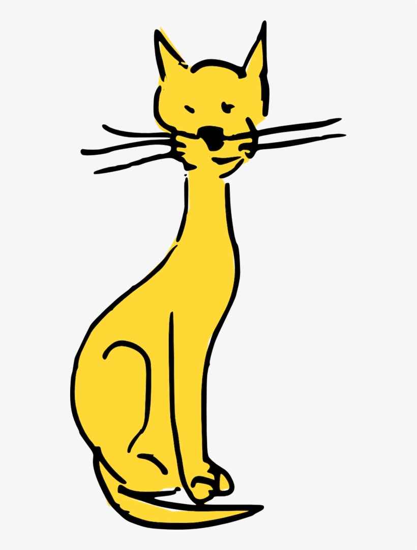 Free Digital Cat Doodles - Embellishment, transparent png #2392984