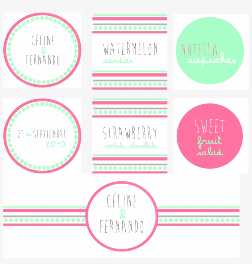 Después Comenzamos Con Los Preparativos Para La Decoración, - Pegatinas Para Candy Bar, transparent png #2393326