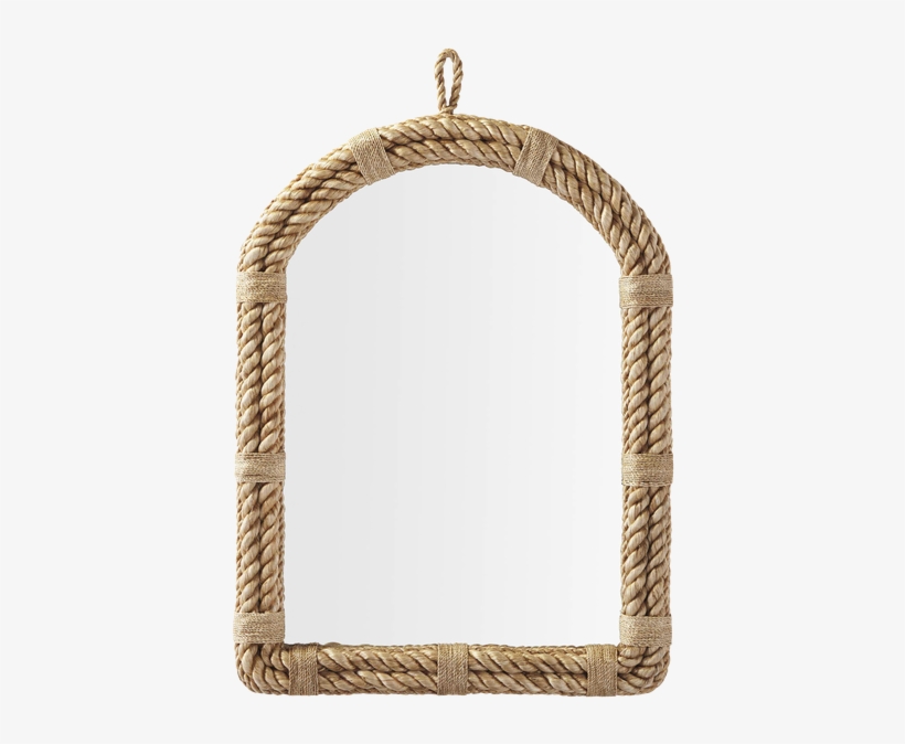 Serena & Lily Nautical Rope Arch Mirror Arch 170436, transparent png #2393544