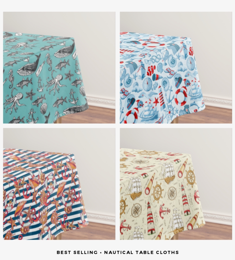 Muscheln Und Anker-muster Tischdecke, transparent png #2393715