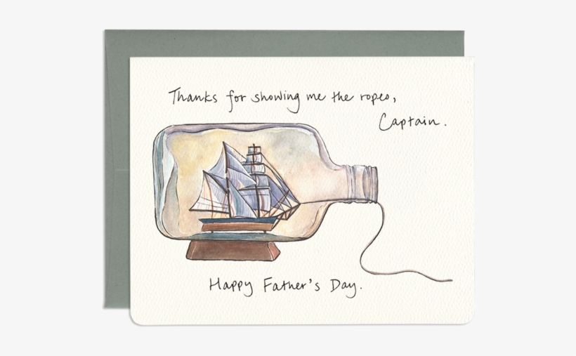 Nautical Father's Day Greeting Card - Sail, transparent png #2393742