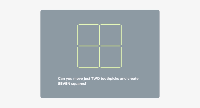 Toothpick Squares - Drawing, transparent png #2393764