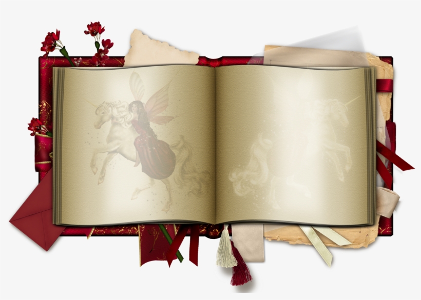 Pergaminos Y Sobres De San Valentin - Волшебная Книга Пнг, transparent png #2393787
