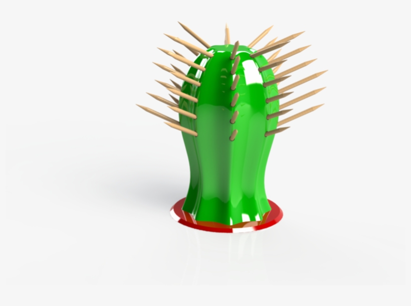 Cactus Tooth Pick Holder, transparent png #2393834