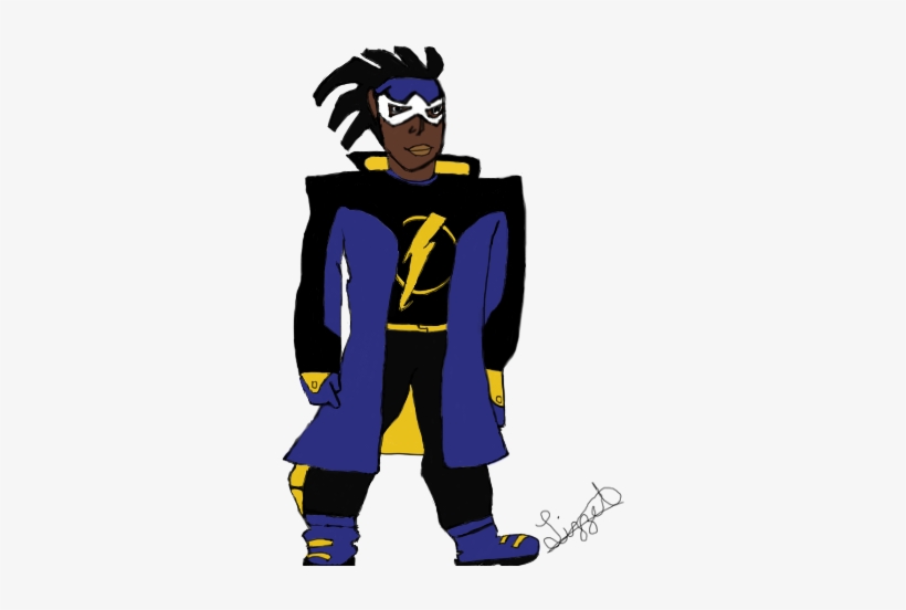 Static Shock Fanart By Lariasrhor On Deviantart Picture - Static Shock Png, transparent png #2393943