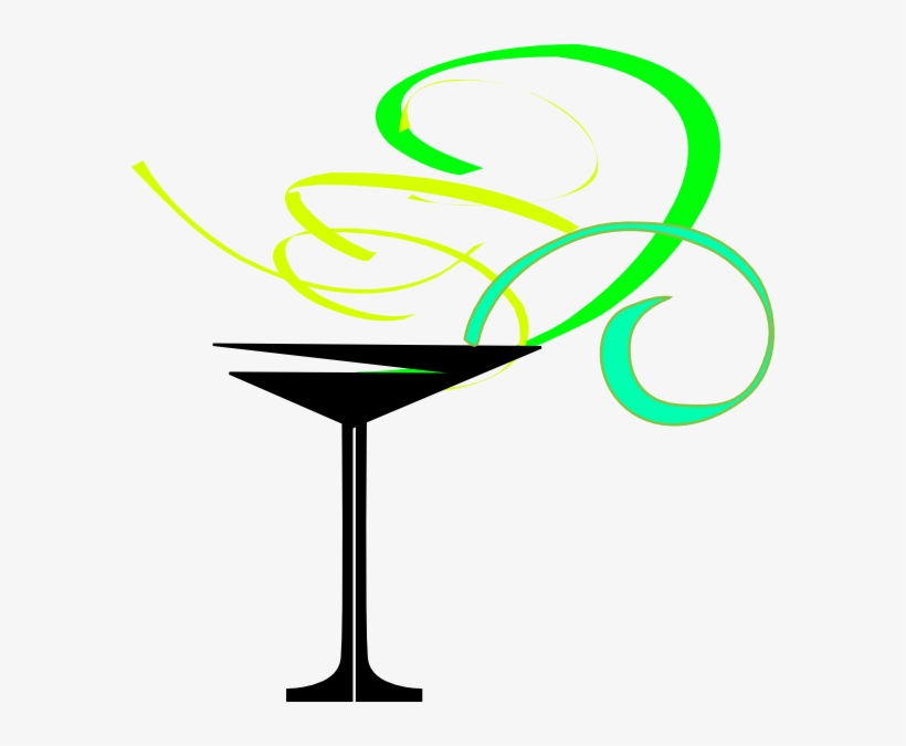 Clipart Info - Green Apple Martini Clip Art, transparent png #2394471