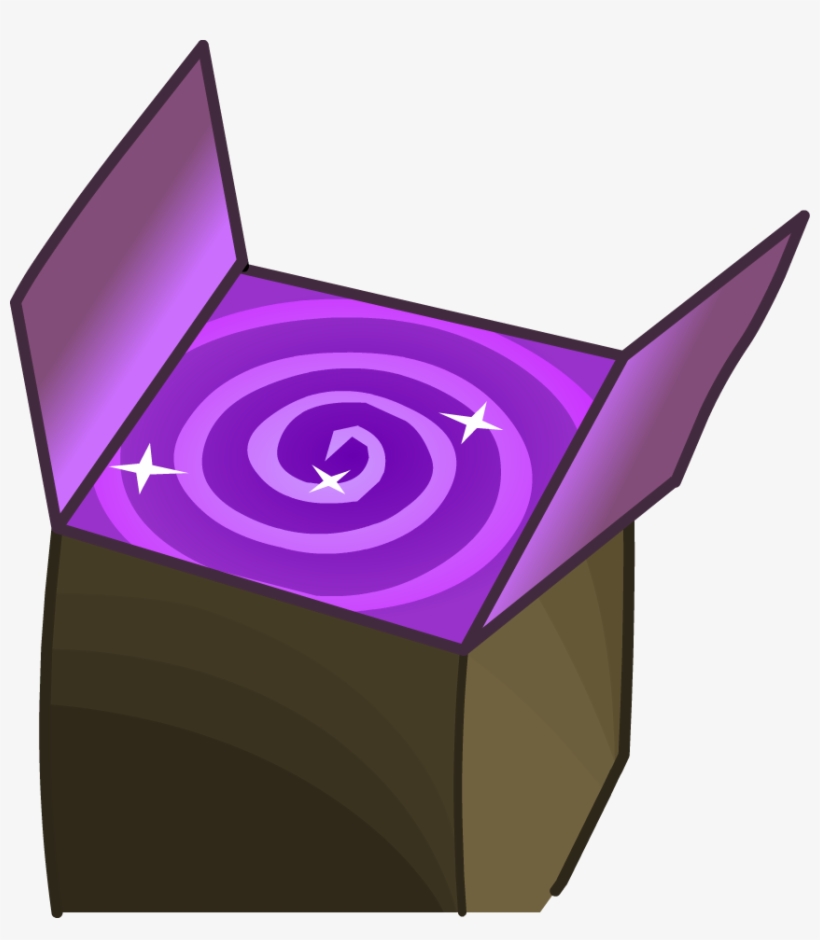 Lodge Attic Box Portal Open - Pixel Art Purple Portal Png, transparent png #2394760