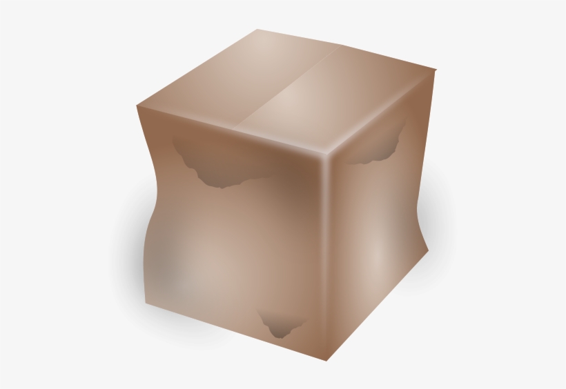 Dirty Cardboard Box Clipart Png For Web, transparent png #2395342