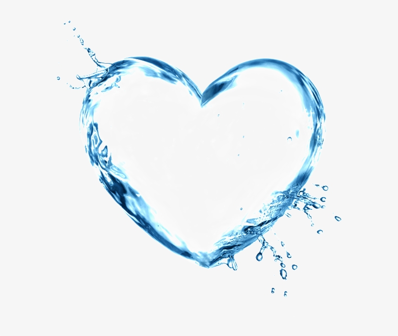 Gotas De Agua, Fuego, Corazones, Naturaleza, Objetos, - Imagenes Png Con Efectos, transparent png #2395546