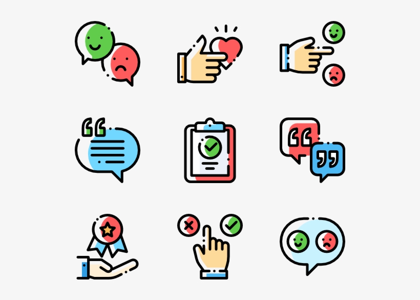Feedback And Testimonials - Web Design Icons Png, transparent png #2395665