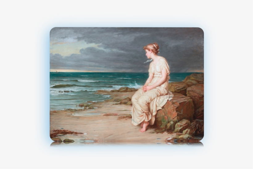 Próspero Miranda Y Ferdinando De “la Tempestad” De - John William Waterhouse, transparent png #2396250