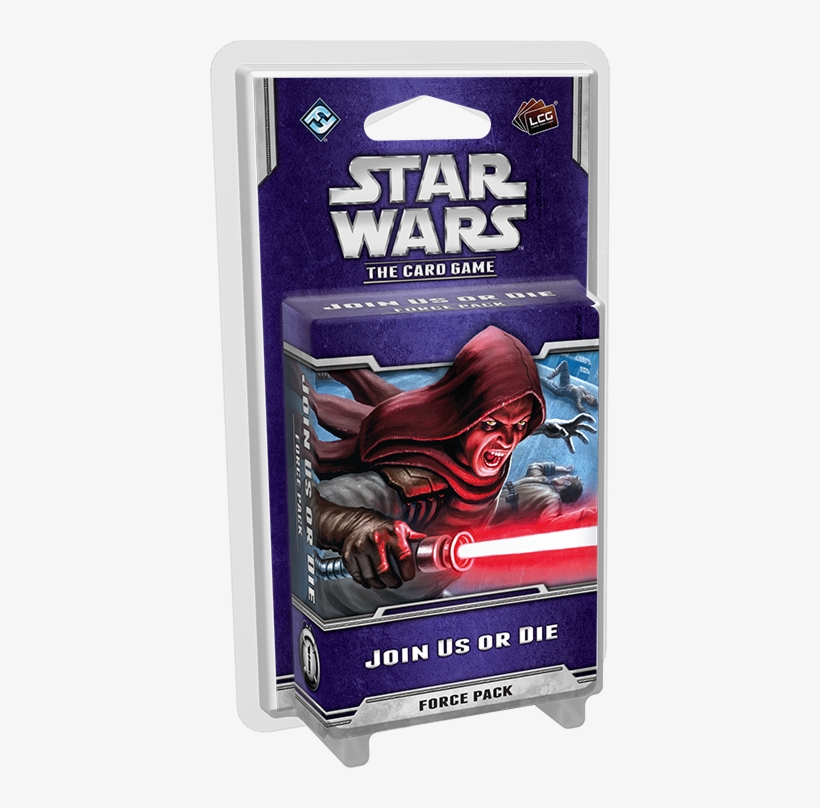 Join Us Or Die Box - Star Wars Lcg Force Packs, transparent png #2396276