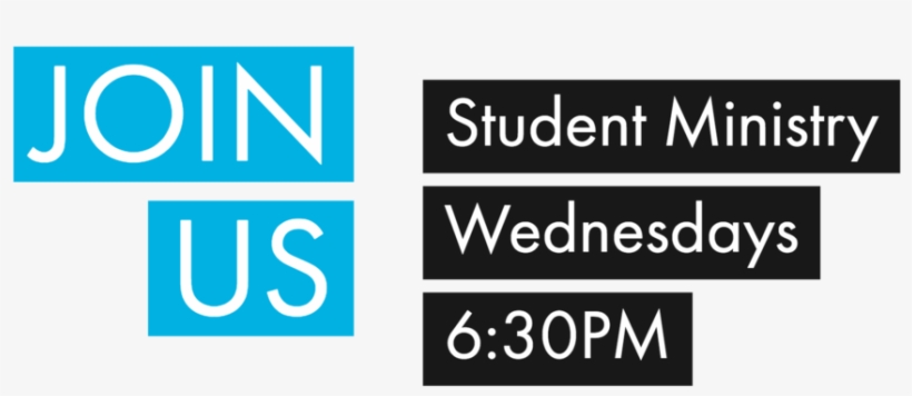 Student Ministry Join Us - Student, transparent png #2396477