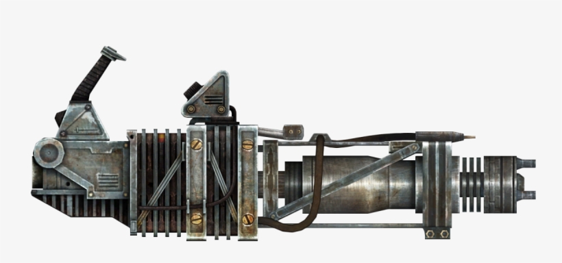 Gatling Laser - Gatling Laser Fallout 3, transparent png #2396786