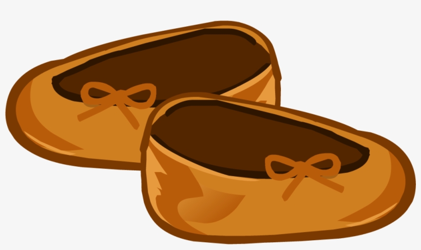 Harvest Orange Slippers - Club Penguin Slippers, transparent png #2396890