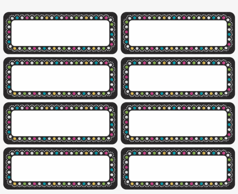 Clingy Thingies Chalkboard Brights Mini Labels - Even The Hulk Washes His Hands, transparent png #2397844