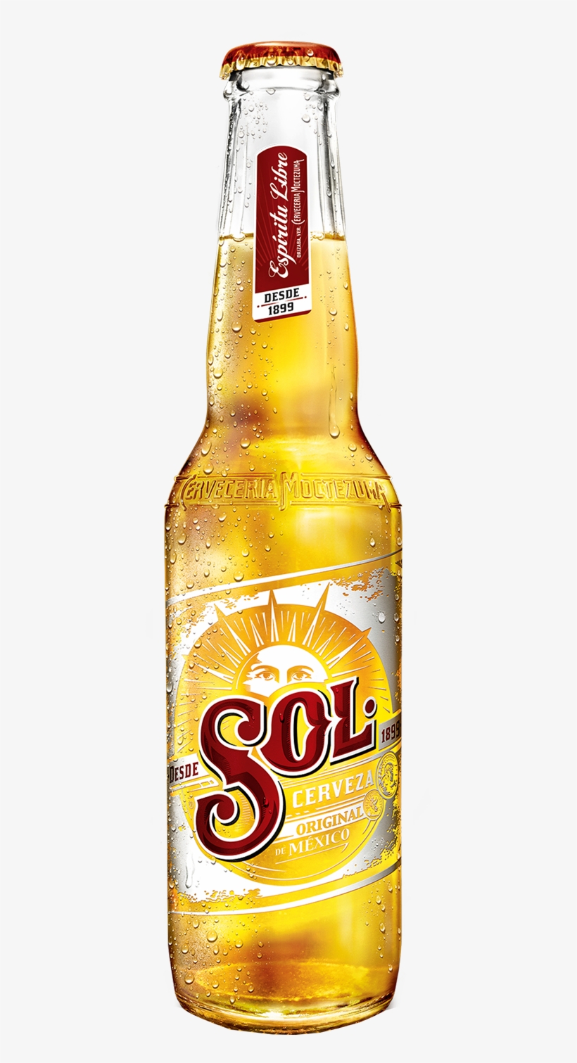 Sol Cerveza Original Bottles 330ml - Cerveja Sol Premium 600ml, transparent png #2398024