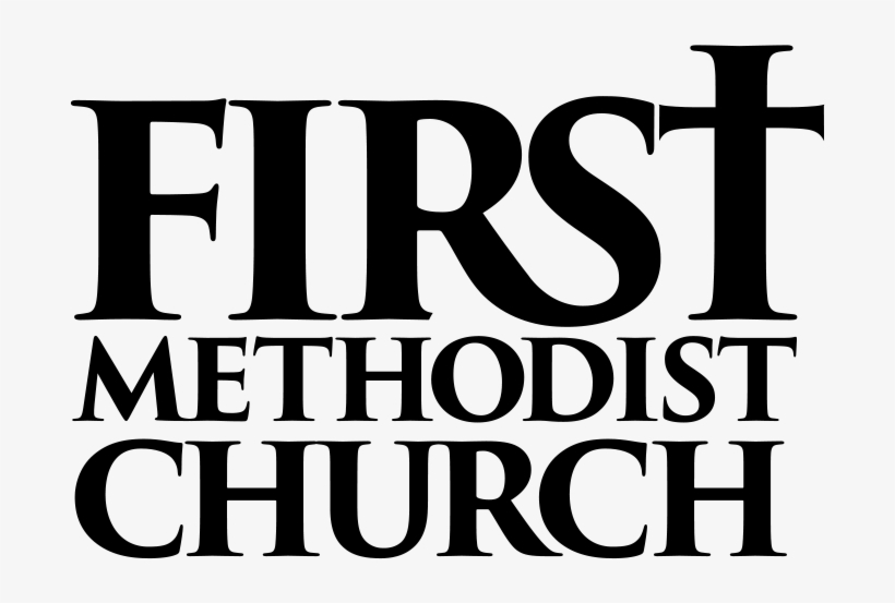 1st Meth Logo Blk Type Only - Christian Church, transparent png #2398075